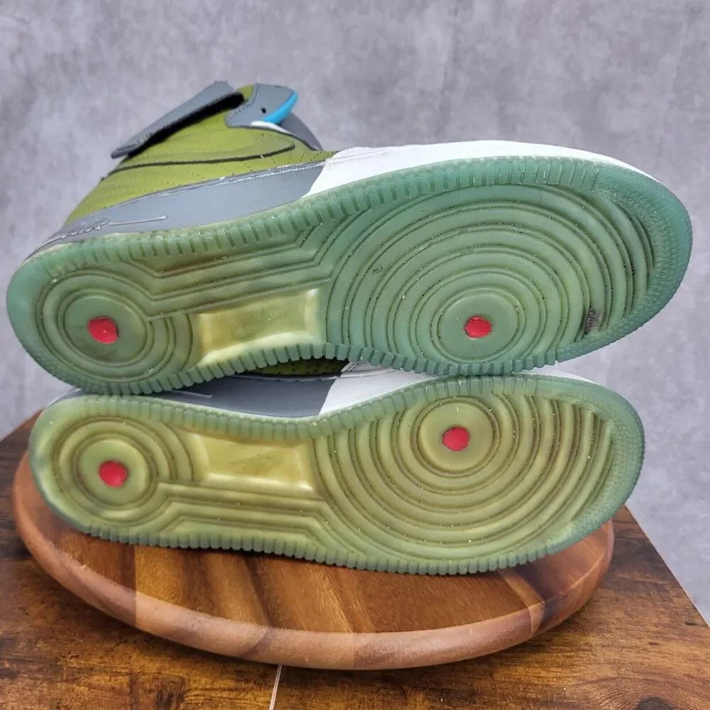 Nike Air Jordan Fusion 12 Sneakers‎ Mens 13 AJF12 Green Gray Leather 2007 Shoes